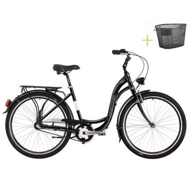 KENZEL Gradski bicikl Dream Classic, 26", crna